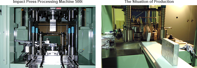 Impact Press Processing Machine 500t
